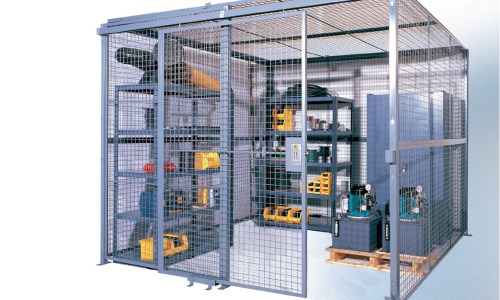 Cages et cloisons de sécurité